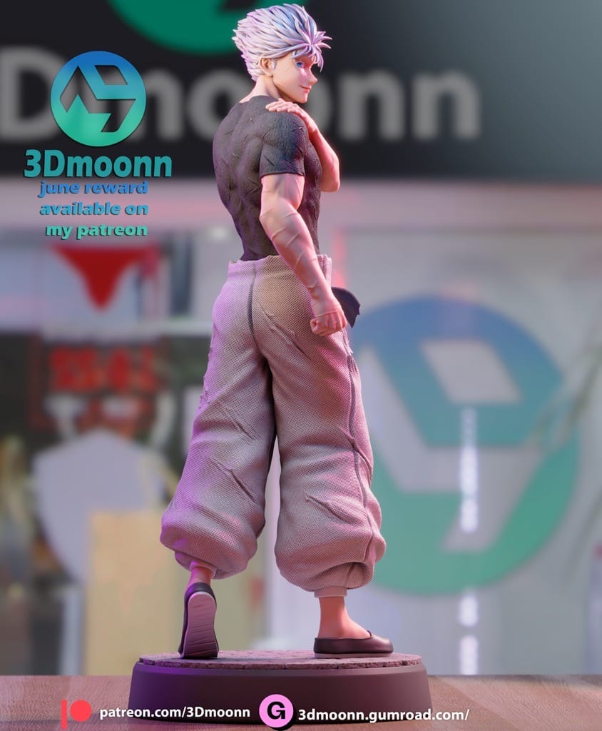 图片[2]-3Dmoonn 咒术回战 五条悟-P站图纸收藏馆