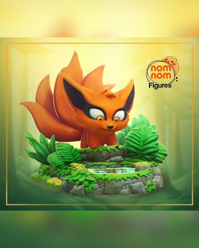 NomNom 火影忍者 九尾九喇嘛-P站图纸收藏馆