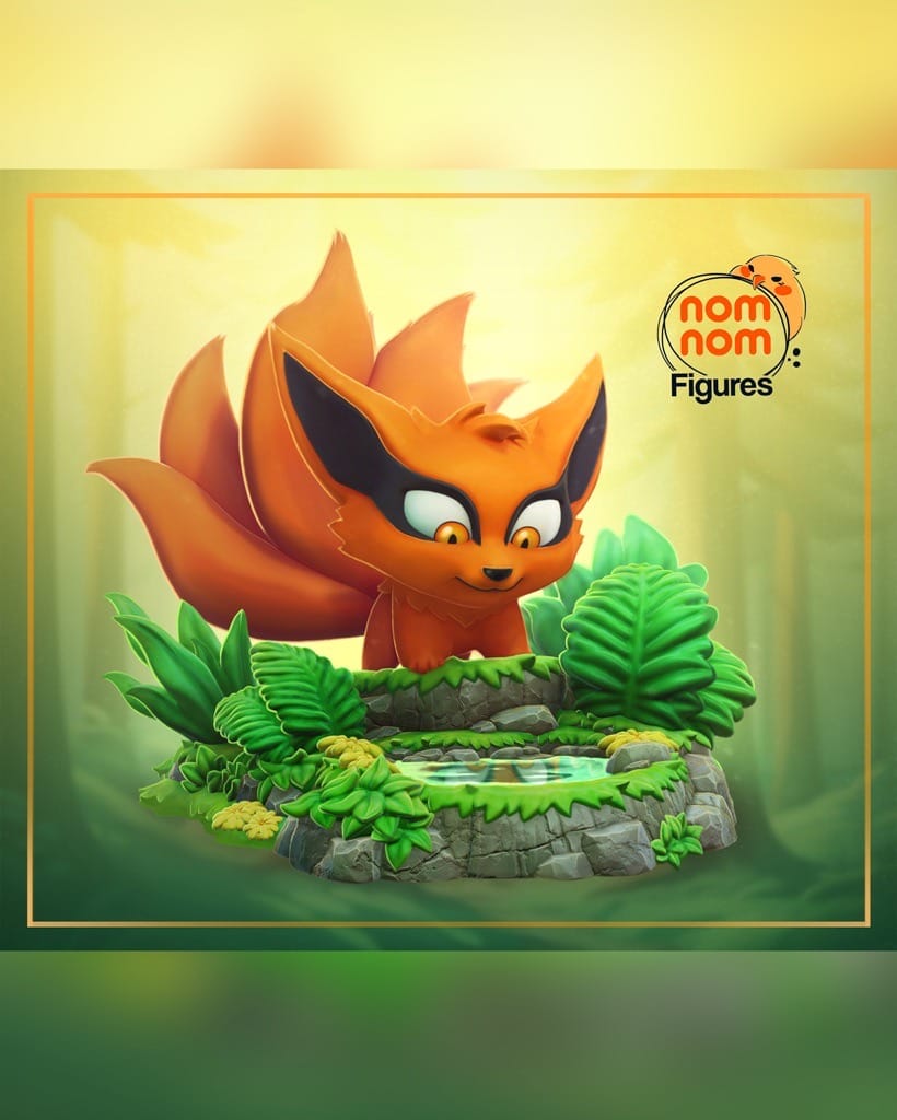 NomNom 火影忍者 九尾九喇嘛-P站图纸收藏馆