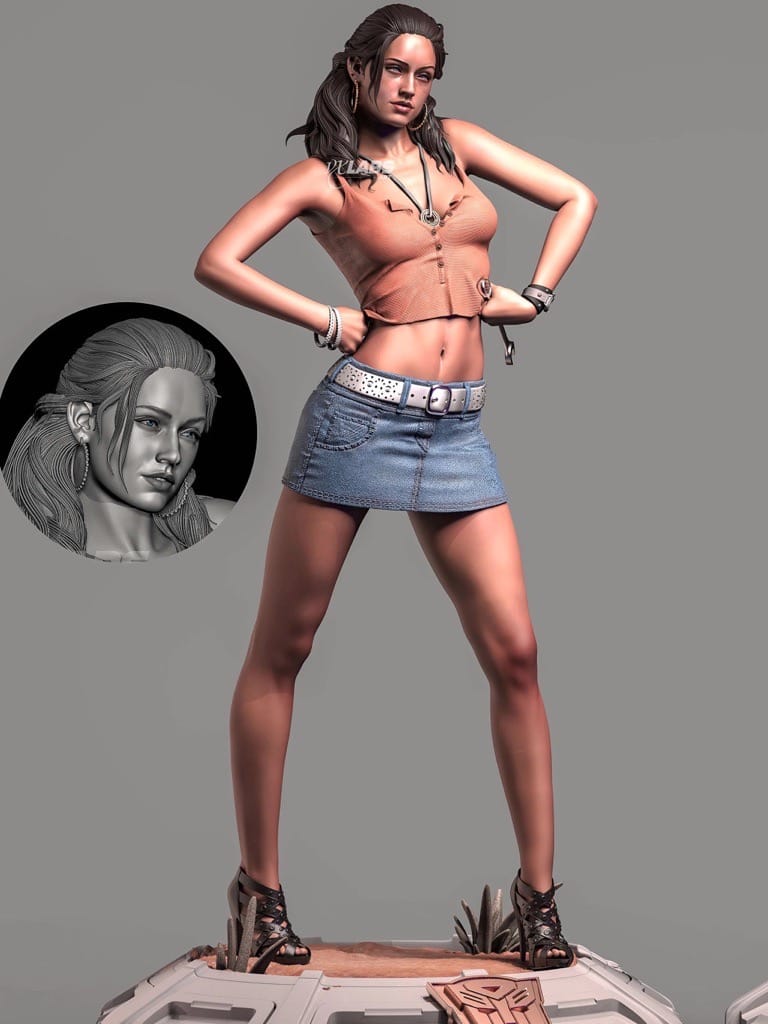 Vx-Labs 变形金刚 梅根福克斯-P站图纸收藏馆