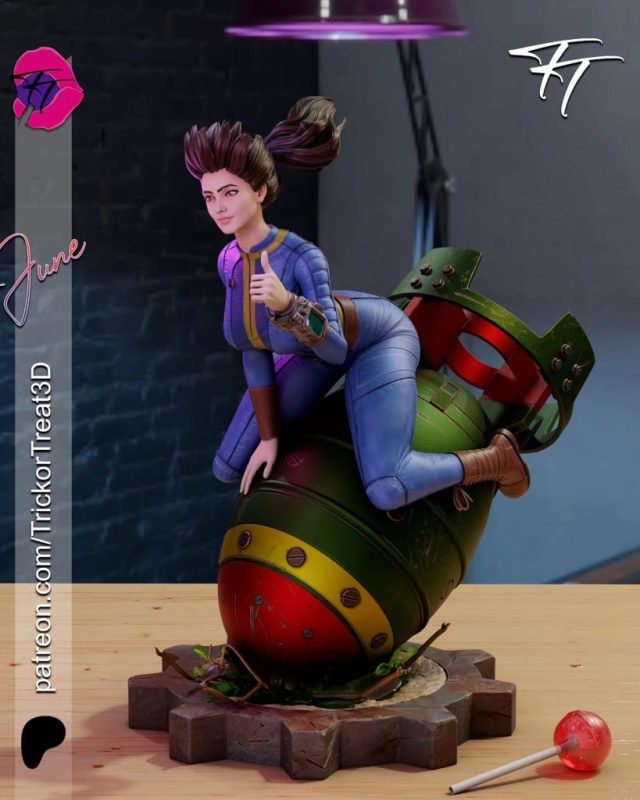 Trick  辐射 露西-P站图纸收藏馆