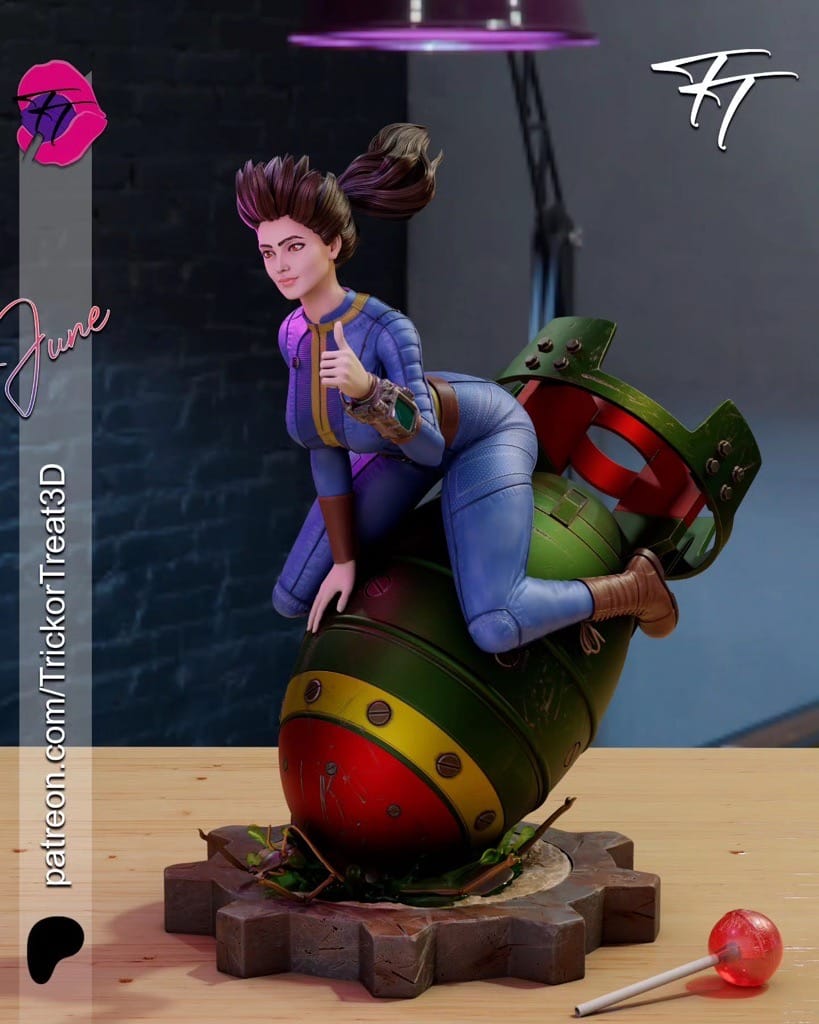 Trick  辐射 露西-P站图纸收藏馆