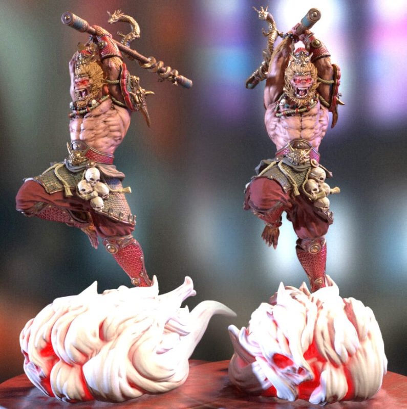 魔兽版孙悟空-P站图纸收藏馆