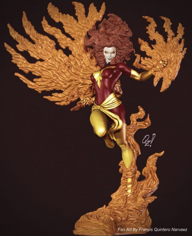 Francis Quez 漫威 凤凰女-P站图纸收藏馆