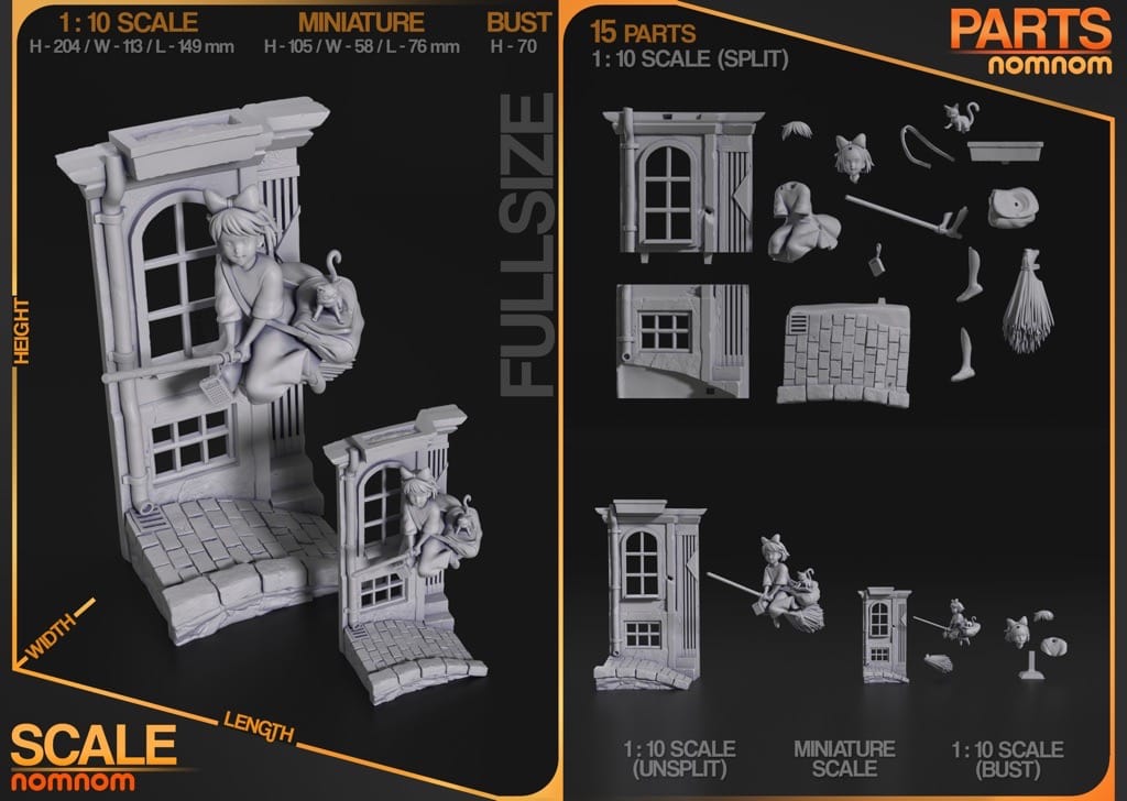图片[3]-NomNom 魔女宅急便 琪琪-P站图纸收藏馆