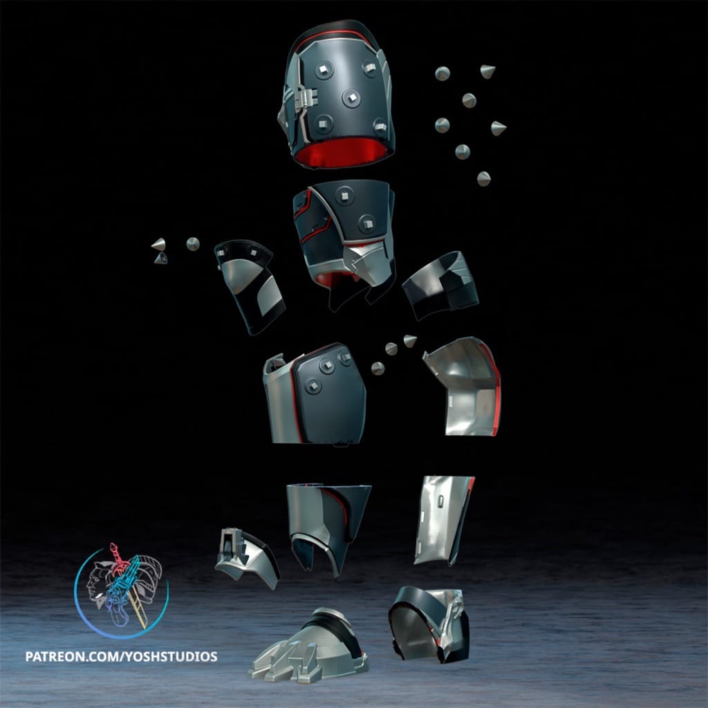 图片[7]-Yosh 蝙蝠侠的究极装甲-P站图纸收藏馆