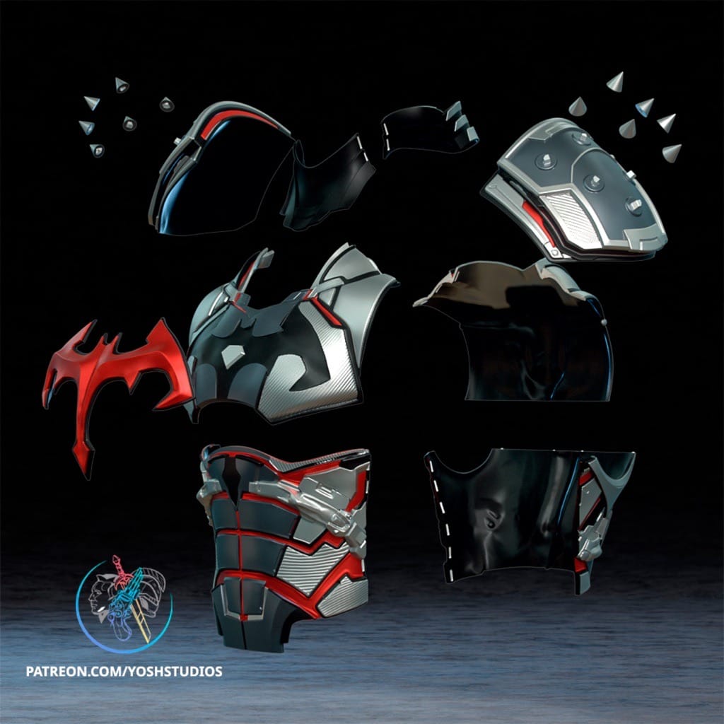 图片[4]-Yosh 蝙蝠侠的究极装甲-P站图纸收藏馆