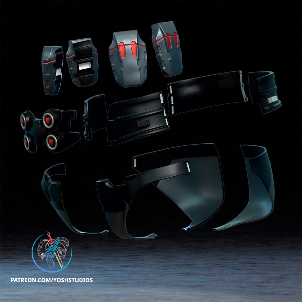 图片[5]-Yosh 蝙蝠侠的究极装甲-P站图纸收藏馆