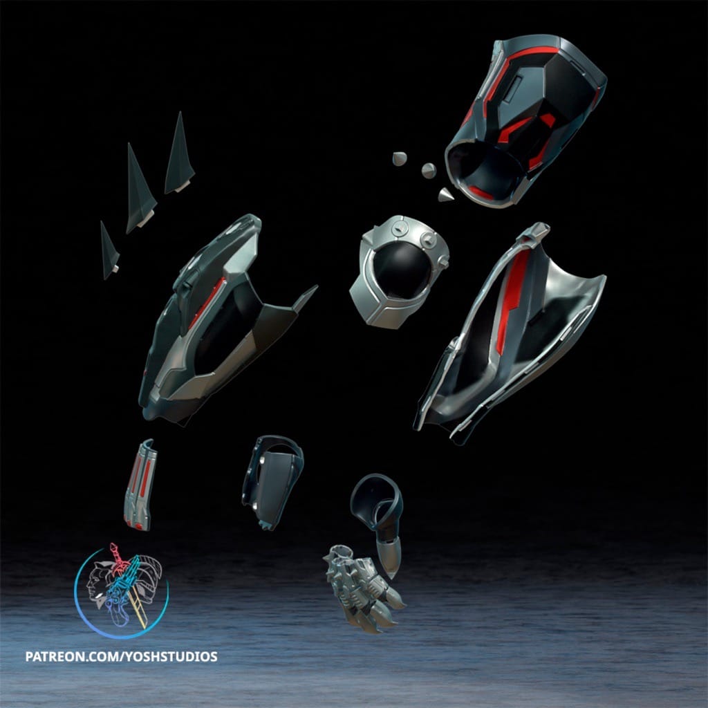 图片[6]-Yosh 蝙蝠侠的究极装甲-P站图纸收藏馆