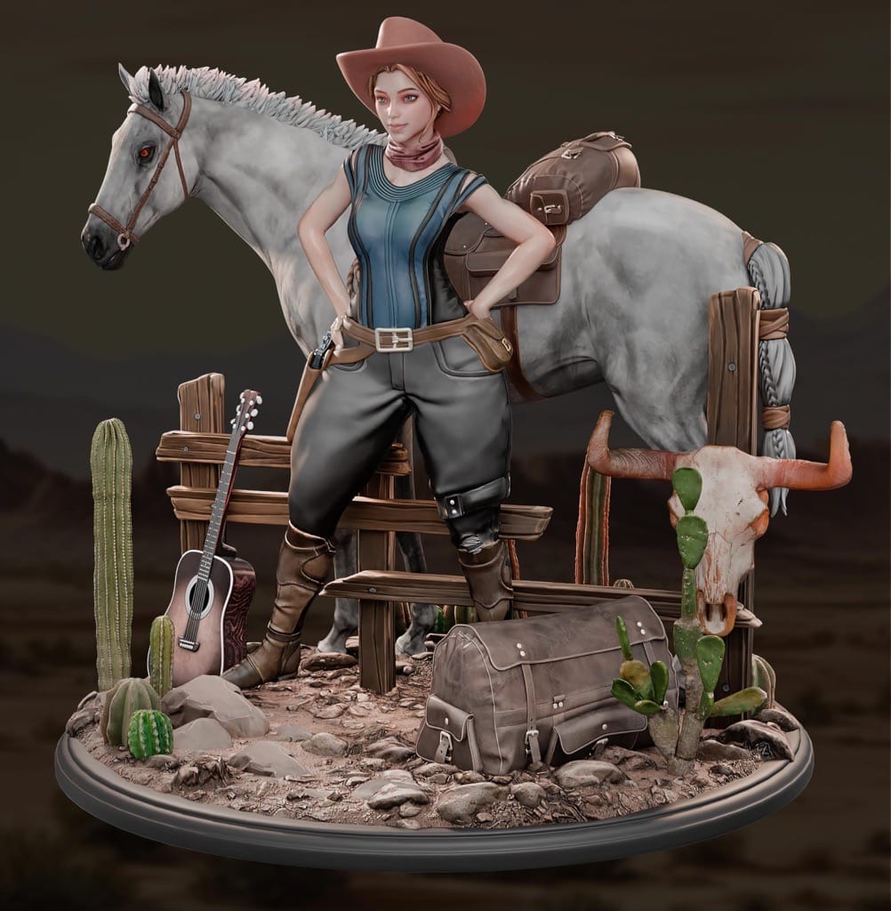 荒野女镖客-P站图纸收藏馆