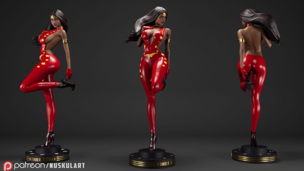 Nuskul Art DC漫画 神奇女侠-P站图纸收藏馆