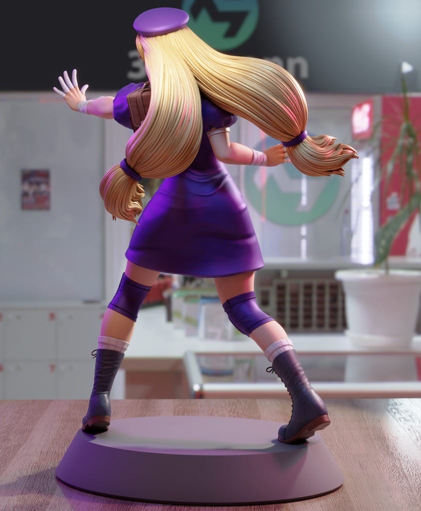 图片[2]-3Dmoonn 拳皇 四条雏子-P站图纸收藏馆