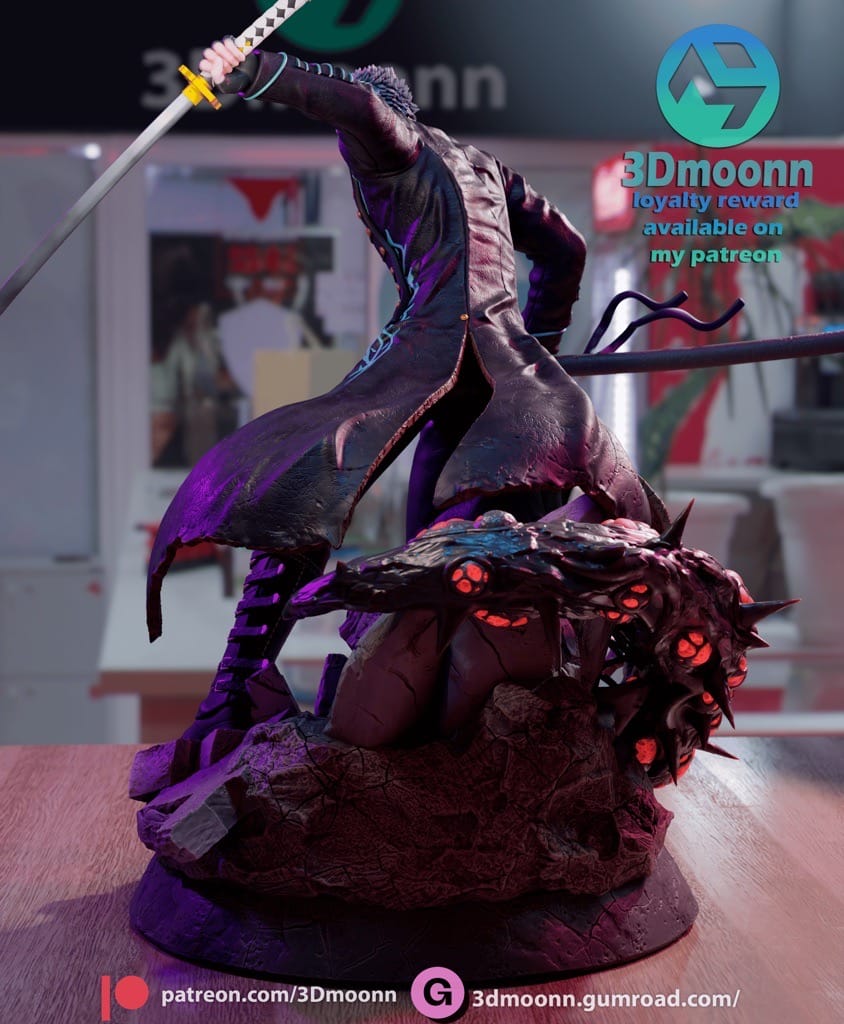 图片[2]-3Dmoonn 鬼泣 维吉尔-P站图纸收藏馆