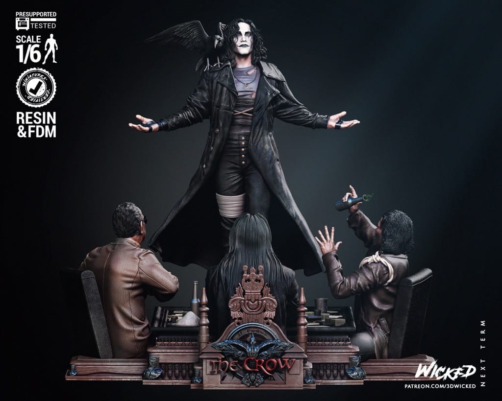 3DWicked 乌鸦-P站图纸收藏馆