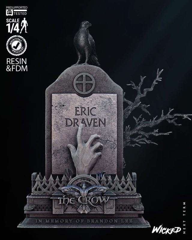 3DWicked 乌鸦 纪念墓碑-P站图纸收藏馆