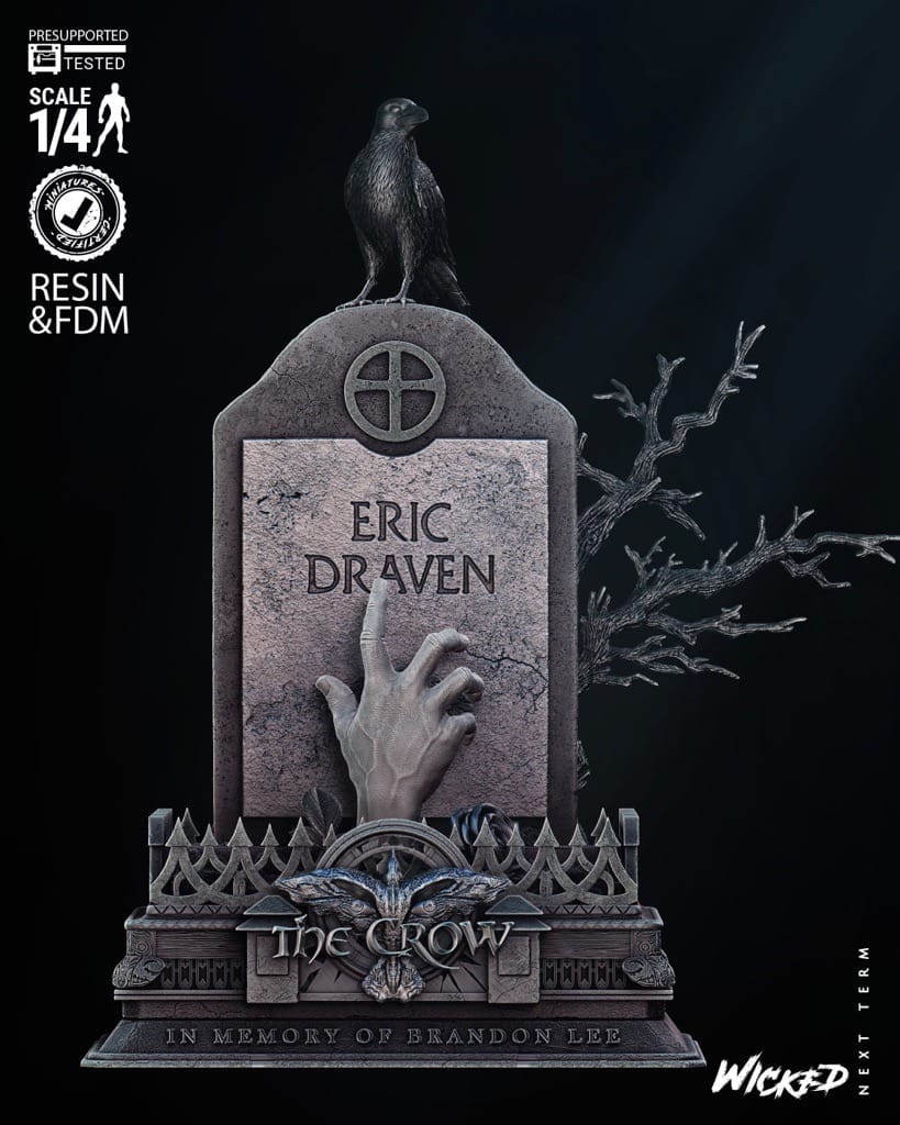 3DWicked 乌鸦 纪念墓碑-P站图纸收藏馆