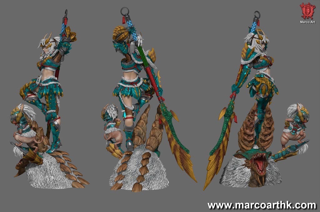 图片[2]-Marco Art 怪物猎人-P站图纸收藏馆