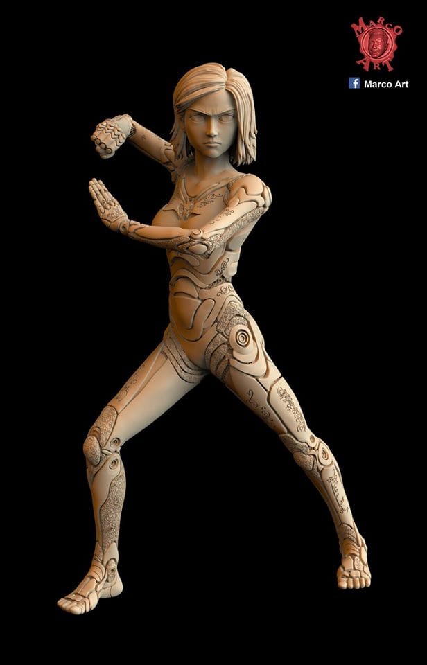 Marco Art 战斗天使 阿丽塔-P站图纸收藏馆