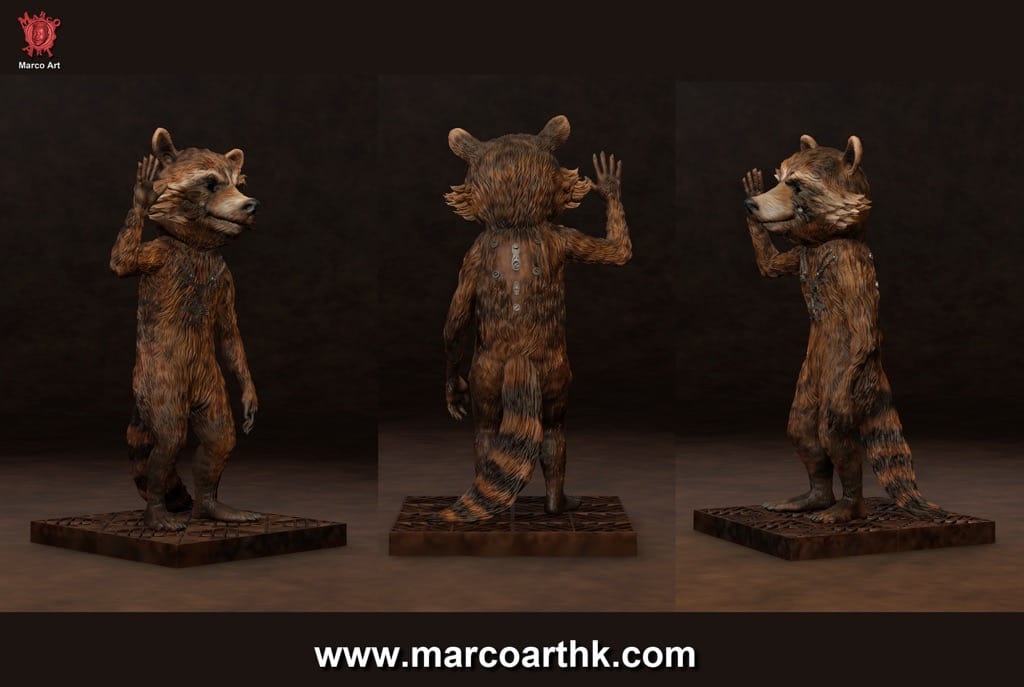 图片[2]-Marco Art 漫威 火箭浣熊-P站图纸收藏馆