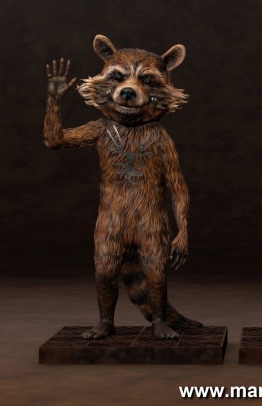 Marco Art 漫威 火箭浣熊-P站图纸收藏馆