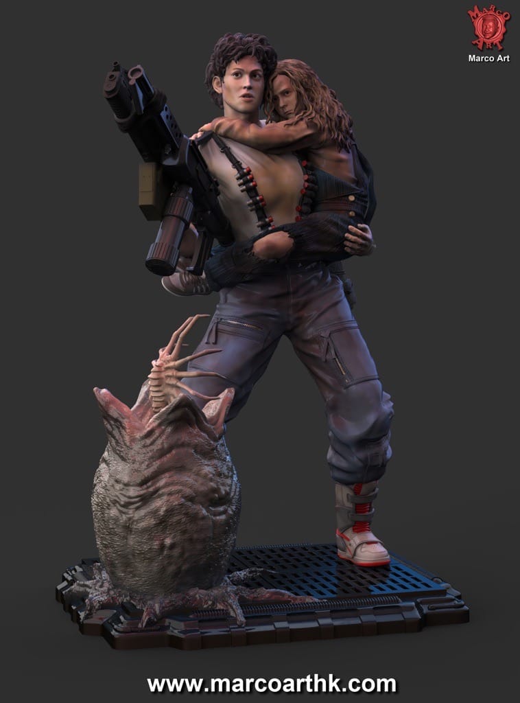 Marco Art 异形之母-P站图纸收藏馆