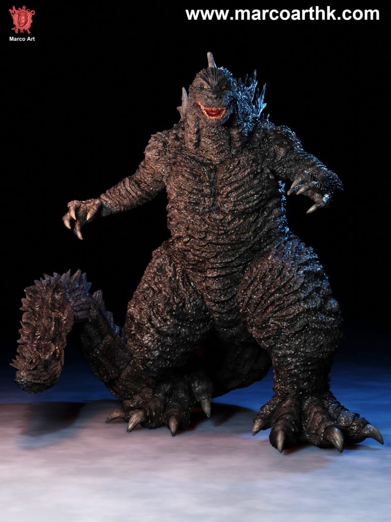 Marco Art 哥斯拉-P站图纸收藏馆