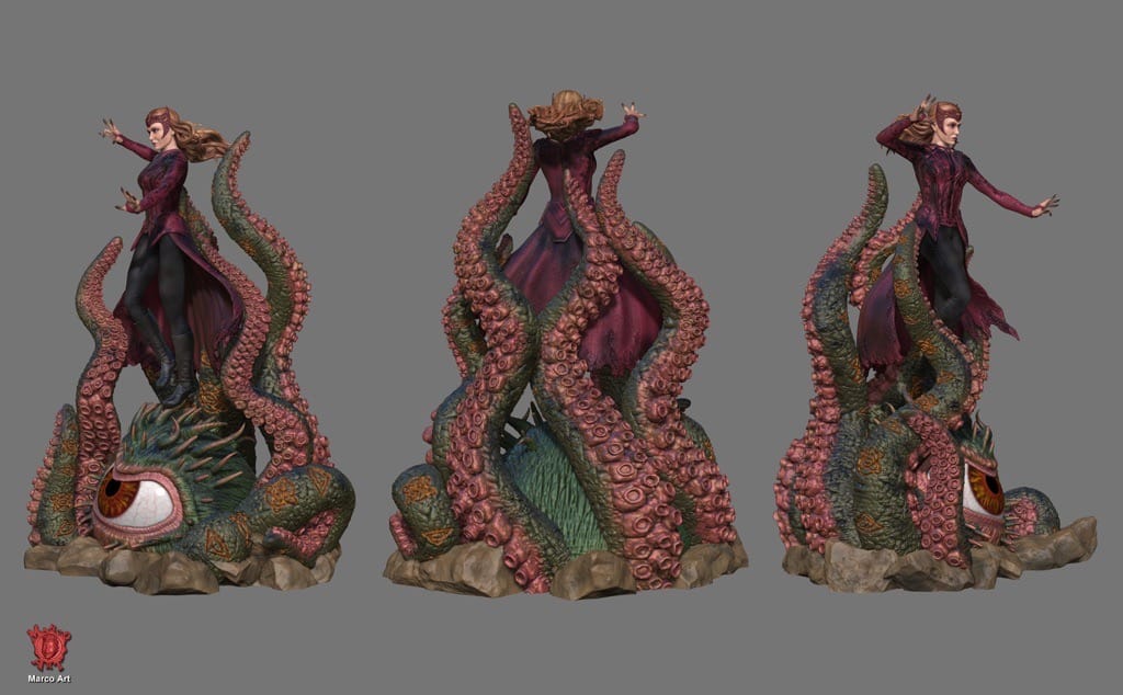 图片[2]-Marco Art 漫威 绯红女巫-P站图纸收藏馆