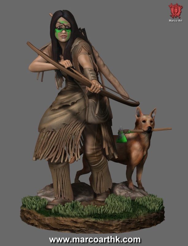 Marco Art 铁血战士 娜茹-P站图纸收藏馆