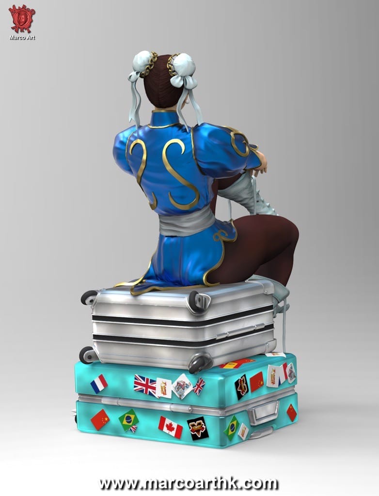 图片[2]-Marco Art 街头霸王 春丽-P站图纸收藏馆