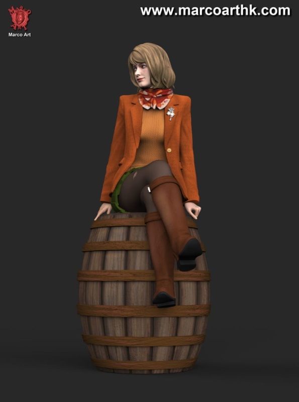 Marco Art 生化危机 阿什莉·格拉汉姆-P站图纸收藏馆