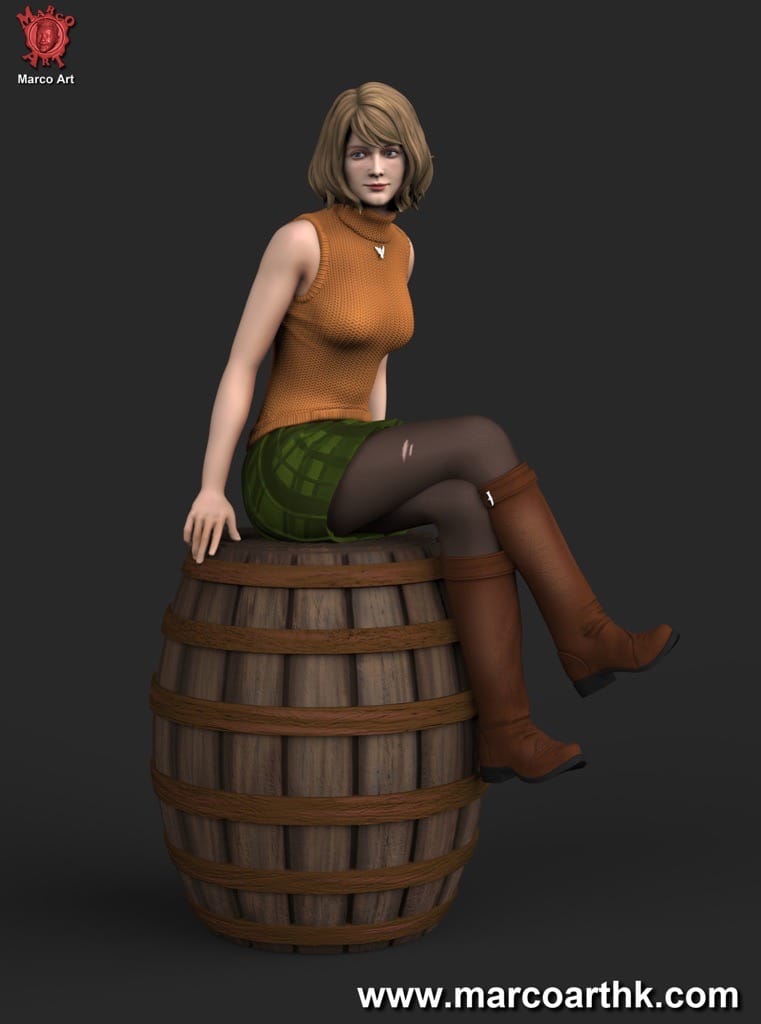 图片[2]-Marco Art 生化危机 阿什莉·格拉汉姆-P站图纸收藏馆