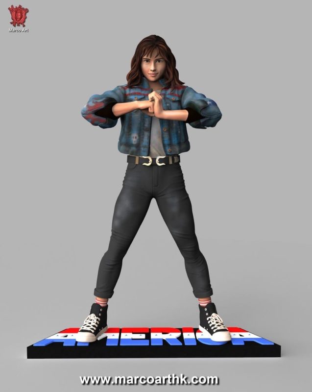 Marco Art 漫威 阿美莉卡·查维兹-P站图纸收藏馆