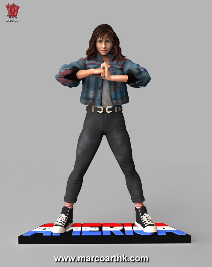 Marco Art 漫威 阿美莉卡·查维兹-P站图纸收藏馆