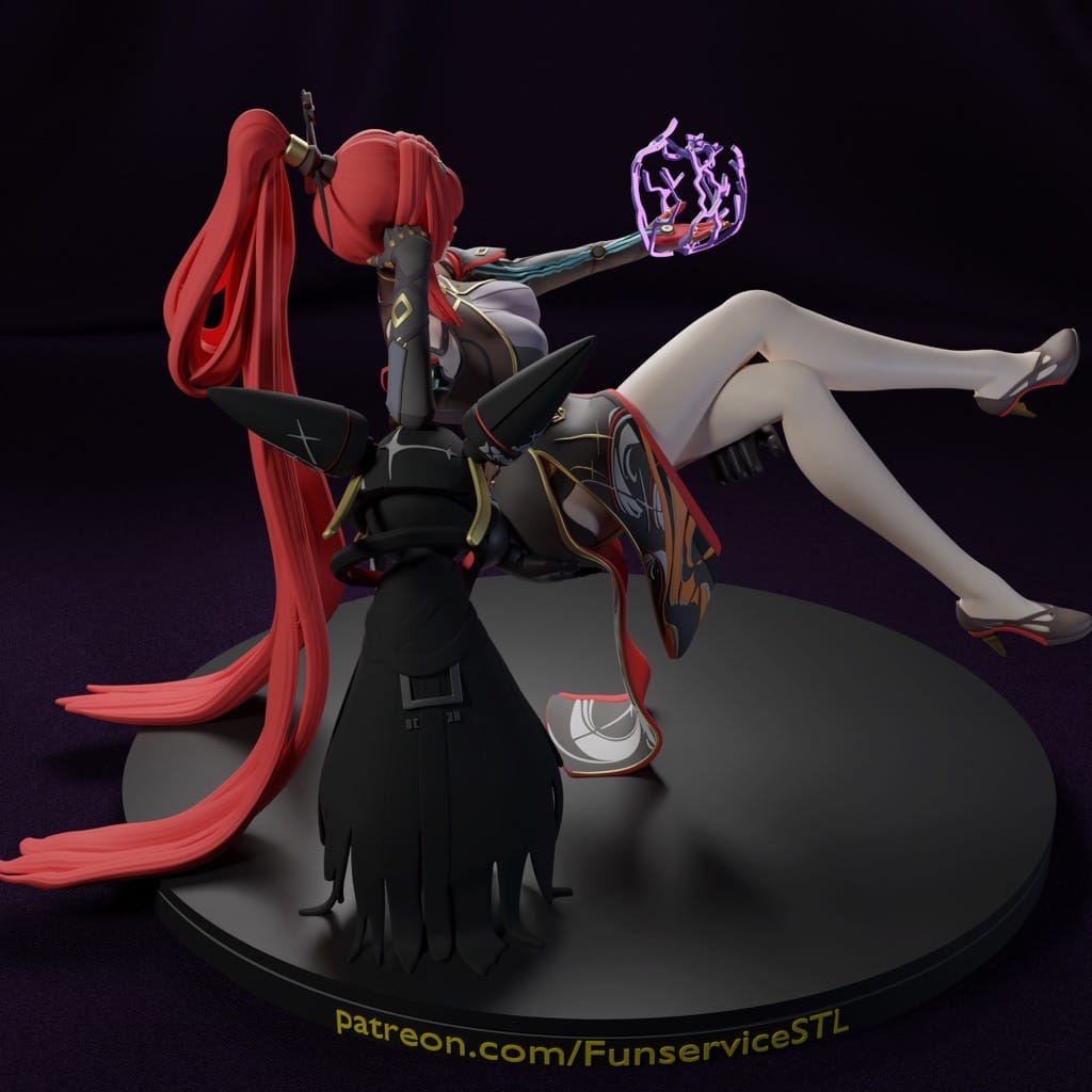 图片[2]-FunserviceSTL 鸣潮 吟霖-P站图纸收藏馆