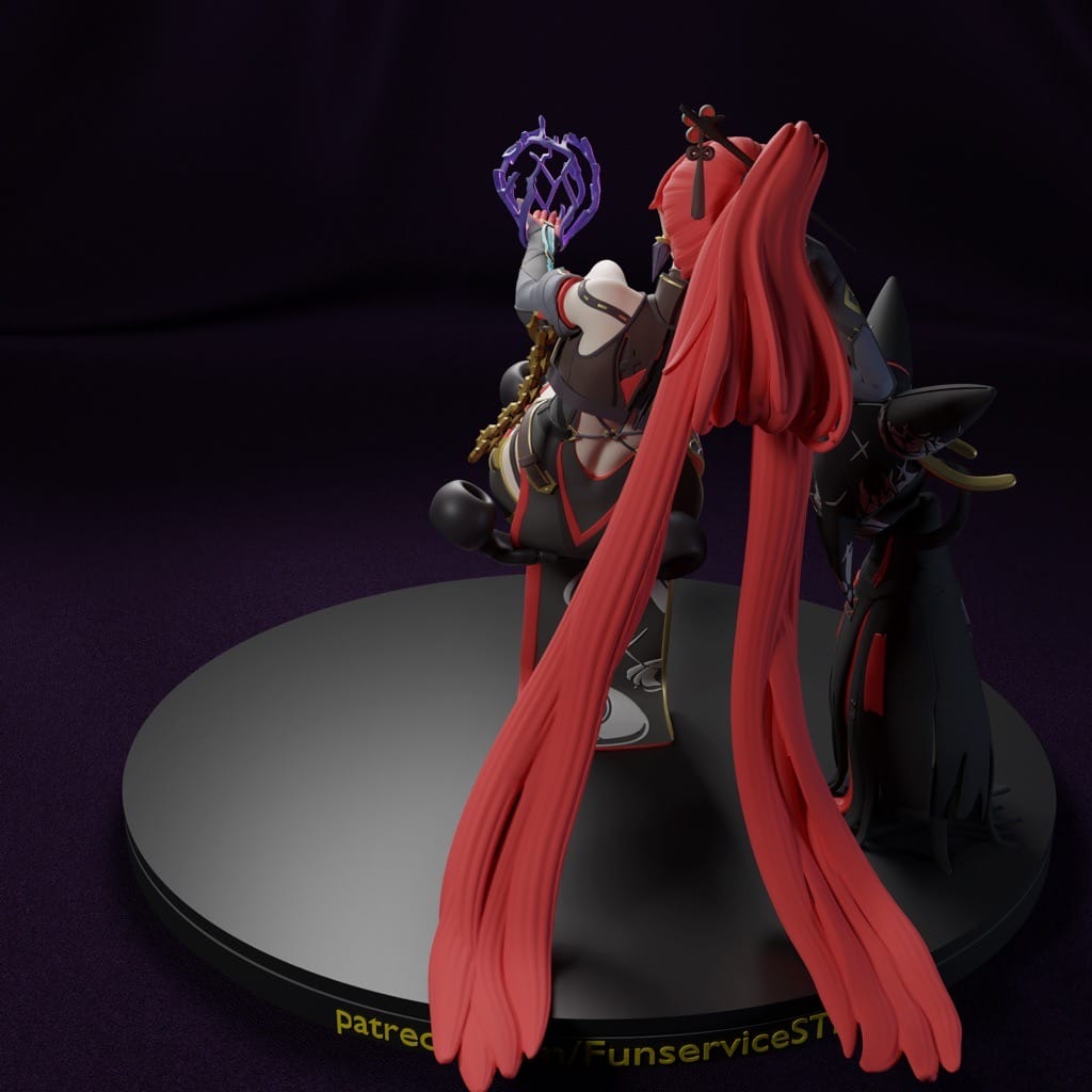 图片[3]-FunserviceSTL 鸣潮 吟霖-P站图纸收藏馆