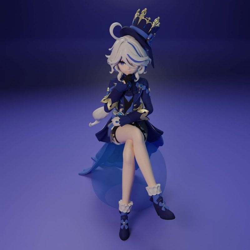 FunserviceSTL 原神 芙宁娜-P站图纸收藏馆