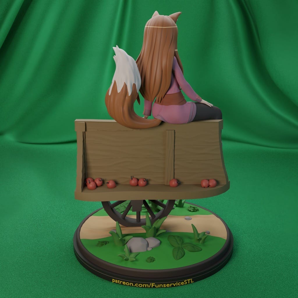 图片[2]-FunserviceSTL 狼与香辛料 赫萝-P站图纸收藏馆