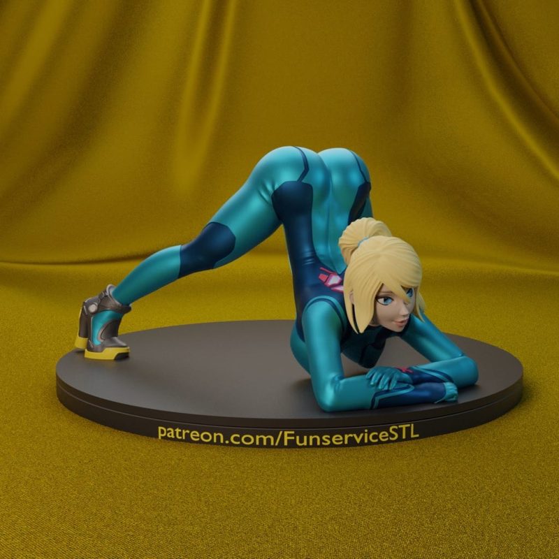 FunserviceSTL 银河战士 萨姆斯·阿兰-P站图纸收藏馆