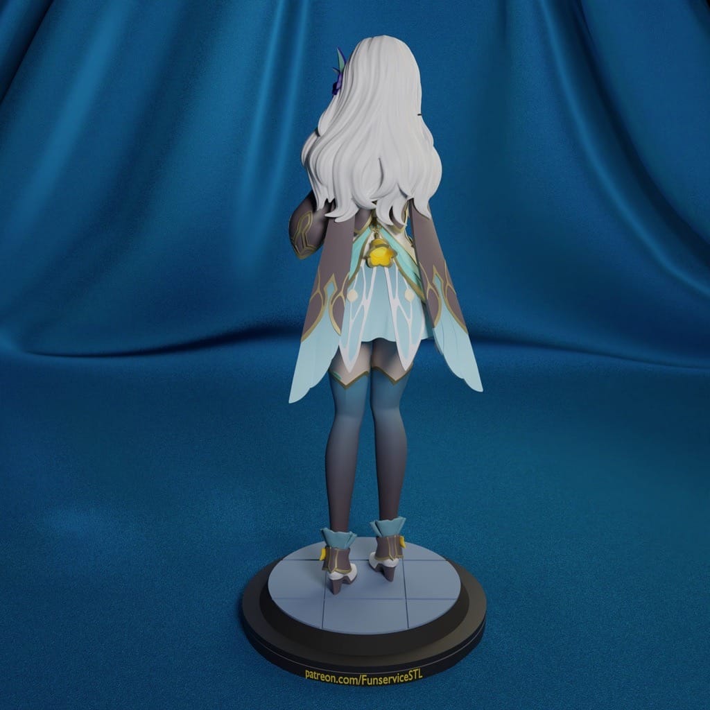 图片[2]-FunserviceSTL 崩坏:星穹铁道 流萤-P站图纸收藏馆