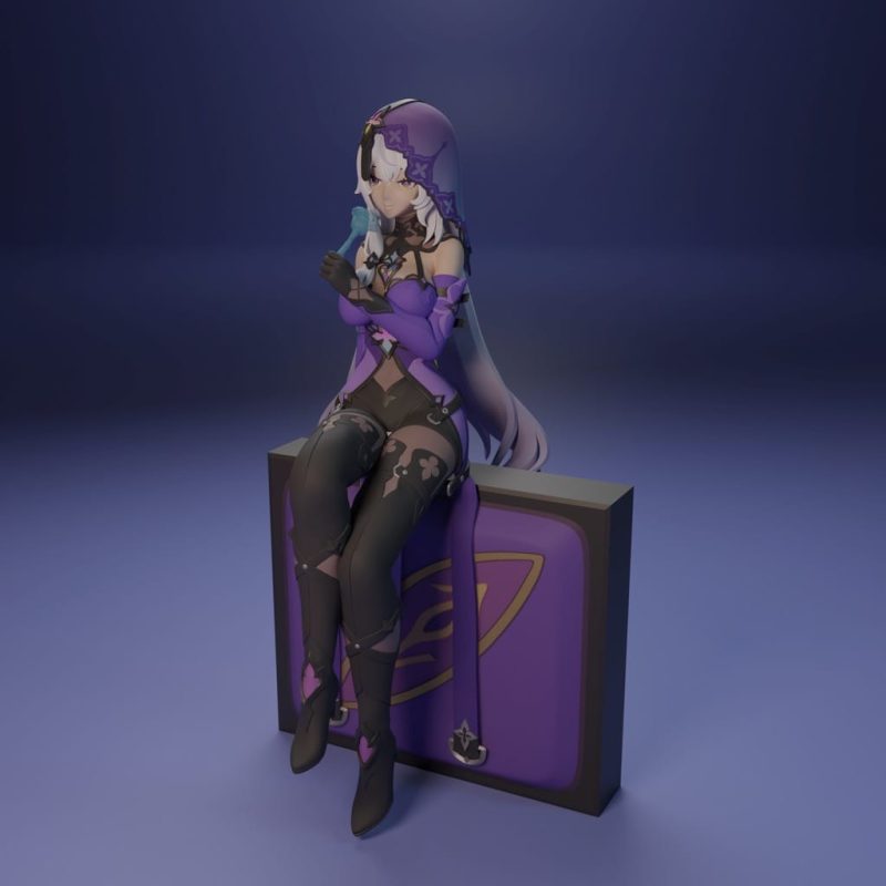 FunserviceSTL 崩坏:星穹铁道 黑天鹅-P站图纸收藏馆