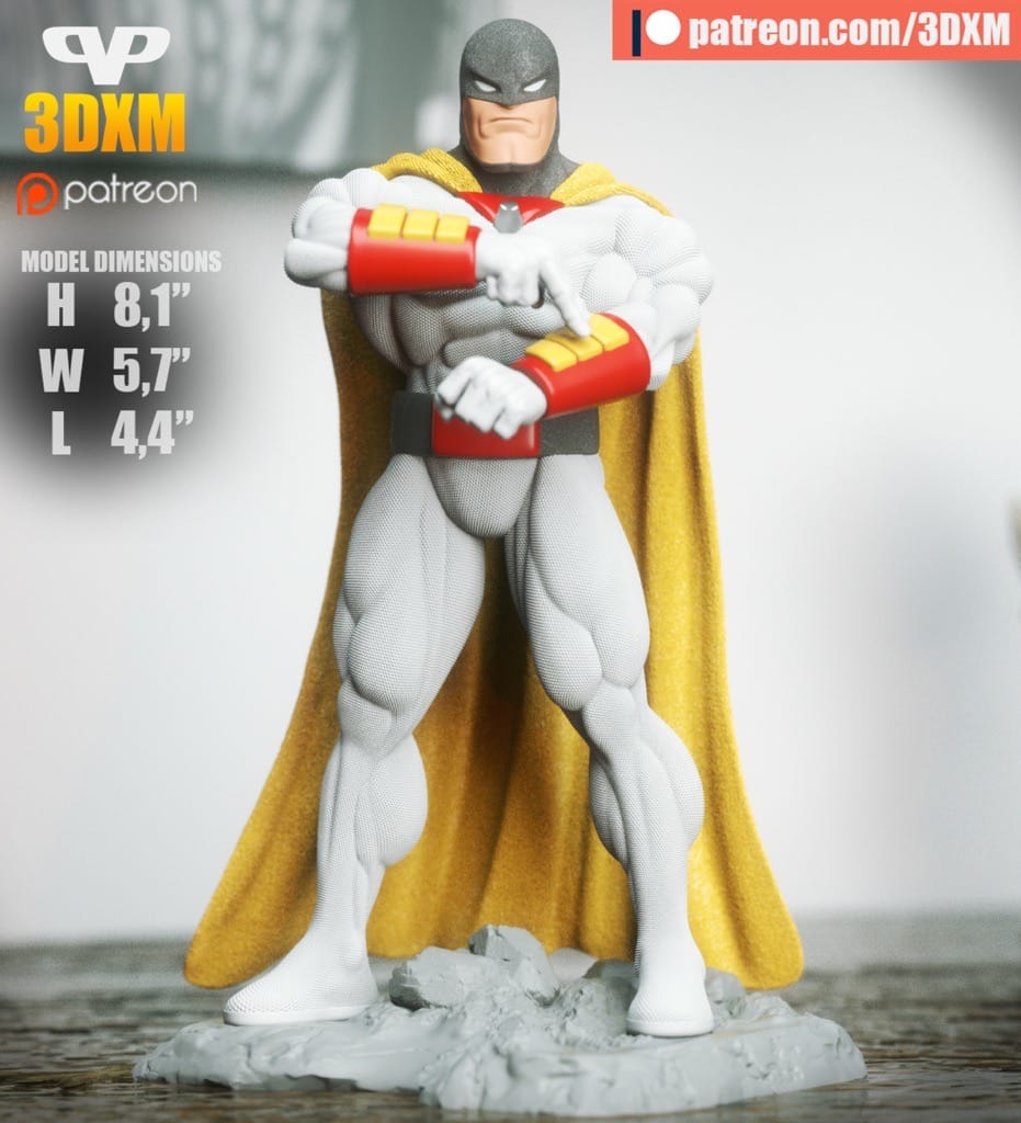 Chibi STL 太空幽灵-P站图纸收藏馆