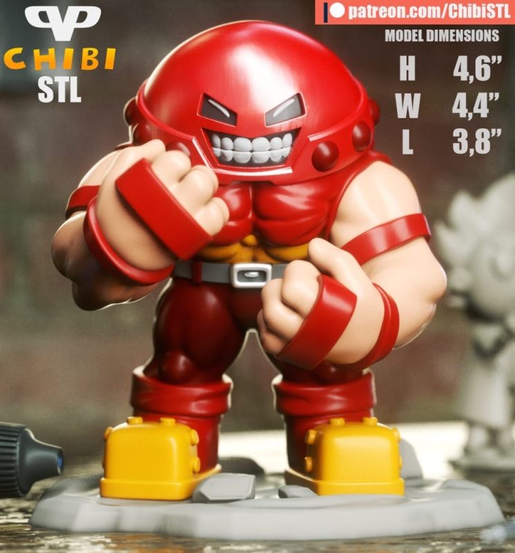 Chibi STL 漫威 红坦克-P站图纸收藏馆