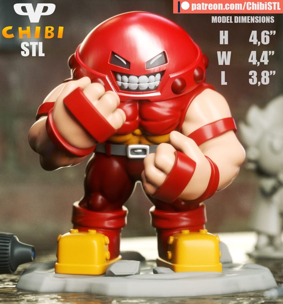 Chibi STL 漫威 红坦克-P站图纸收藏馆