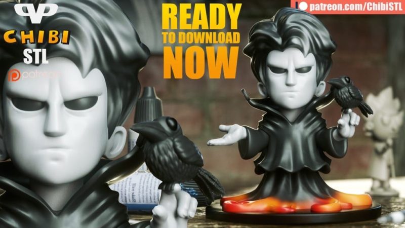 Chibi STL DC漫画 睡魔 梦-P站图纸收藏馆