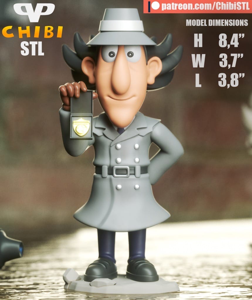 图片[2]-Chibi STL 神探加杰特-P站图纸收藏馆