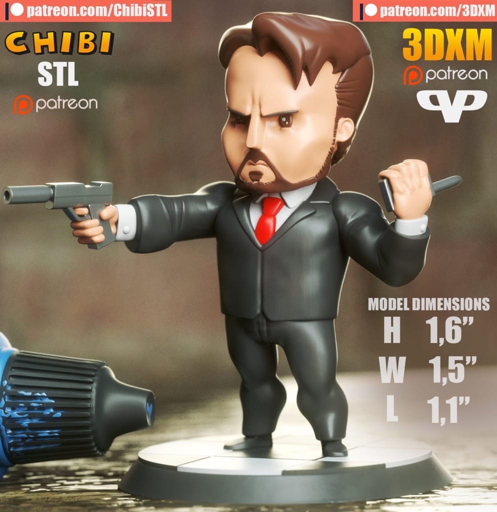 图片[1]-Chibi STL 虎胆龙威 汉斯·格鲁博-P站图纸收藏馆