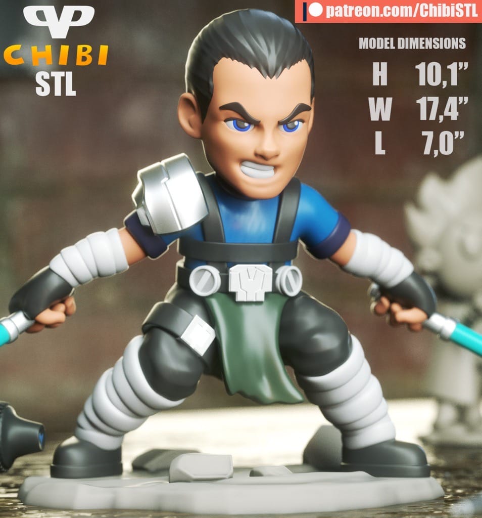 Chibi STL 星球大战 弑星者-P站图纸收藏馆