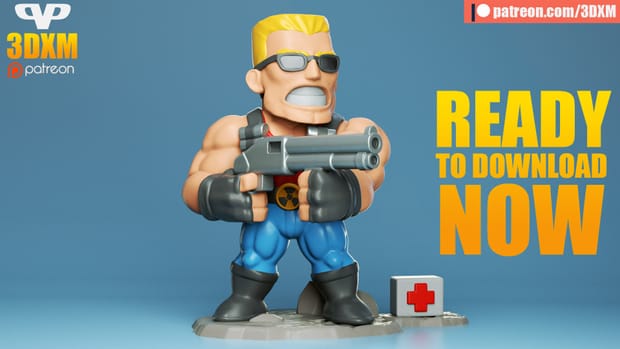 Chibi STL 毁灭公爵-P站图纸收藏馆