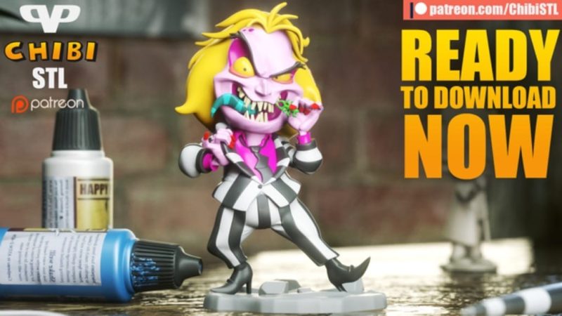 Chibi STL 甲壳虫汁-P站图纸收藏馆