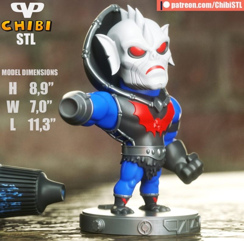 Chibi STL 非凡的公主希瑞 霍达克-P站图纸收藏馆